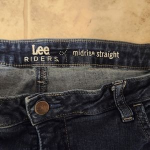 Lee Riders Midrise Straight Jeans